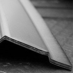 Профлист (профнастил) черный (профнастил из черного металла без покрытий)